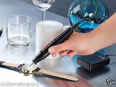 Penna Elettrica Per Incisione Su Metallo Vetro Plastica Fresa Incidere Scrivere • 32.90€