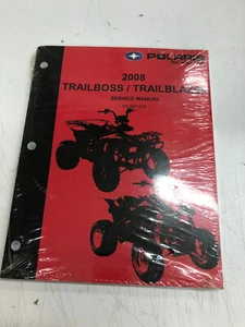 Fabricante de fabricante de equipos originales Polaris P/N 9921308 manual de servicio 2008 Trail Boss/T Blazer nuevo de lote antiguo - Imagen 1 de 5