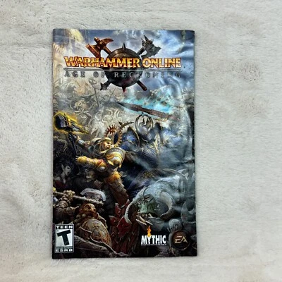 Warhammer Online Age of Reckoning (PC, 2008) Booklet only - No Game/Disk - Image 1 of 4