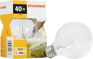 Paquete de 6 bombillas de iluminación para el hogar Sylvania 40W 2850K G25 base media incandescente - Imagen 1 de 3