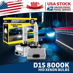 New D1S 66142 Xenon Bulb HID Head Light Lamp Headlight Headlamp 8000K - Picture 1 of 9