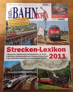 1 Bahn Extra 3/2011 Strecken-Lexikon 2011 fast Neu. Lesen - Bild 1 von 3