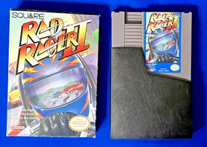 Rad Racer II NES Square 1990 OVP Nintendo getestet & original - Bild 1 von 5