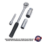 New Marksman 4pc 3/8" Spark Plug Tune-Up Rachet with Wrenches And Sockets Sets