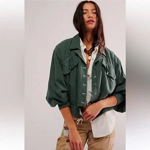 Giacca da sella Billy in sicomoro nuova Free People - Foto 1 di 10