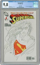 Supergirl 1C Turner Sketch Variant 2nd Printing CGC 9.8 2005 2038124012