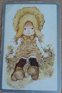 Girl Playing Card - Picture 1 of 2