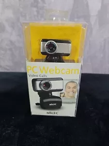VIDEOCHIAMATE WEBCAM PC MARCA SLICK FUNZIONA CON SKYPE! NUOVO DI ZECCA! Portatile - Foto 1 di 6
