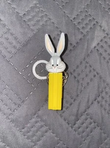 Bugs Bunny Looney Tunes Pez Dispenser Keychains & Mini Dispenser 1999 - Picture 1 of 6
