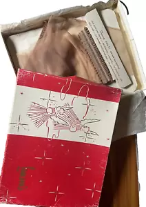 Vintage Claussner Damen Nylon Strumpfhose Größe 8,5 Knie Hi Lawson's Vintage Box - Bild 1 von 7