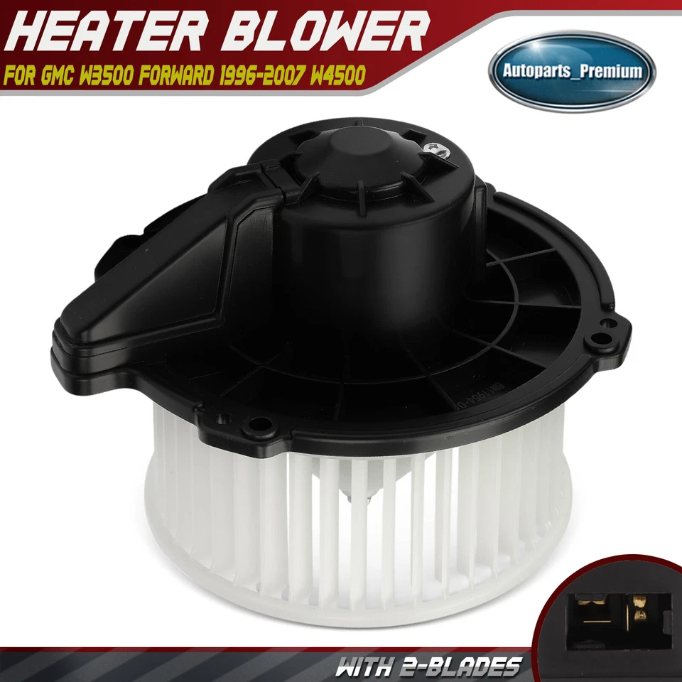 HVAC Blower Motor for GMC W3500 Forward 1996-2007 W4500 Forward Isuzu NPR NQR - Image 1 of 4