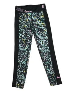 Nike Dri-Fit Multi-color Training Leggings - Girl's size S - Picture 1 of 6
