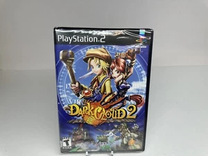 Dark Cloud 2 PlayStation 2 PS2 schwarzes Etikett brandneu versiegelt seltenes Videospiel - Bild 1 von 7