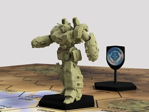 Crusader CRD-3R | BattleMech exclusivo de Brian Banzai | Battletech miniatura - Imagen 1 de 1