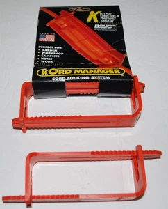 SET OF 2 BRAYCO KORD MANAGER CORD LOCKING SYSTEM KEEPS CORDS PLUGGED IN SAFELY - Picture 1 of 3