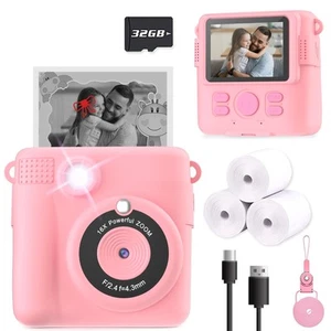 Instant Print Camera for Kids, Christmas Birthday Gifts Girls Boys Age 3-12, ... - Picture 1 of 7