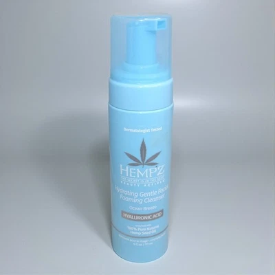 HEMPZ Hydrating Gentle Facial Foaming Cleanser Ocean Breeze ~ 6oz 177ml ~ New - Image 1 of 3