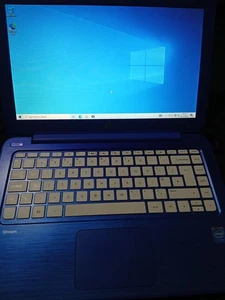 Hp stream 13 13-c100na notebook laptop PC - 2gb 32gb Windows 10 ( DEAD BATTERY) - Picture 1 of 8