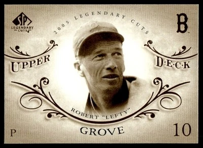 2005 SP Legendary Cuts Lefty Grove Boston Red Sox #47 - Image 1 of 2