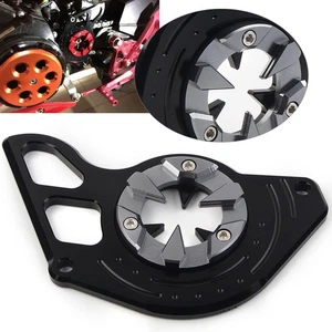 Cubierta protectora de cadena de piñón motor izquierdo titanio para HONDA GROM MSX125/SF - Imagen 1 de 6