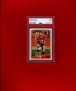 1988 Topps #40 Roger Craig   PSA 9 $$$$ - Picture 1 of 2