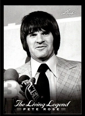 2012 LEAF PETE ROSE THE LIVING LEGEND PETE ROSE 26 MINT PHILADELPHIA PHILLIES - Image 1 of 2