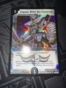 German Version Of Dark Knight Zagaan Duel Masters Early - Picture 1 of 2