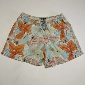 Pantalones Cortos de Natación Vilebrequin Para Hombre Grandes Bañador Floral Cordón Sin Forro - Imagen 1 de 4