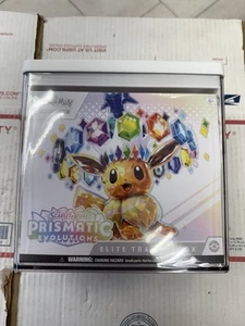 Pokemon Prismatic Evolutions Elite Trainer Box ETB New Sealed IN PROTECTIVE CASE - Picture 1 of 8