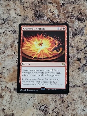 Chandra's Ignition - Magic Origins - NM - MTG - Magic - FREE SHIPPING  - Image 1 of 3