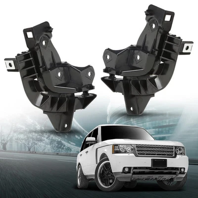 Ajuste para 2010-2012 Land Rover Range Rover suporte de para-choque dianteiro esquerdo+direito - Imagem 1 de 4