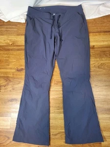 Columbia Womens Anytime Outdoor Bootcut Pants 14 Blue Omni-Shield Advanced Repel - Picture 1 of 6