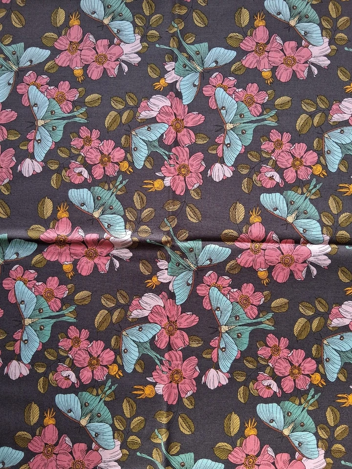 0,5 m Designer-Baumwolle von Free Spirit Rachel Hauer 110 cm breit Forest Floor - Bild 1 von 1