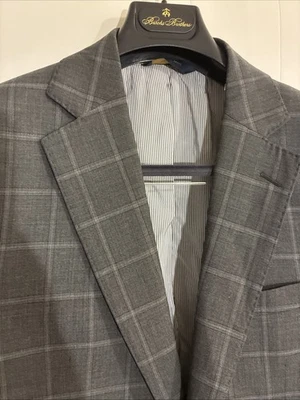 ✅NWT Brooks Brothers Explorer Collection Slim Suit Men's 40R 33x32 MSRP$896 - Image 1 of 4