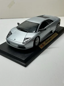 Maisto Edición Especial Lamborghini Murcielago PLATEADO Diecast Modelo Escala 1:18 - Imagen 1 de 5