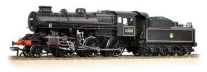 Bachmann OO Gauge Class 4 Ivatt 2-6-0 43018 BR Lined Black Early Emblem 32-581 - Picture 1 of 1