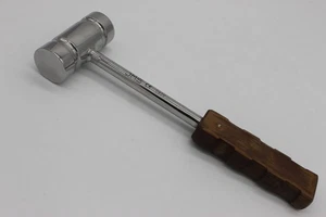 Instrumento quirúrgico ortopédico con mango de fibra de martillo de hueso color madera 200 grms - Imagen 1 de 4