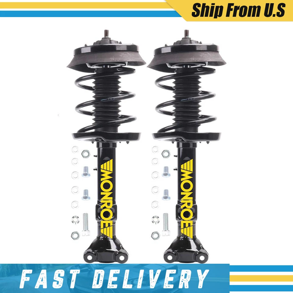 Monroe 2x puntal delantero completo y muelle helicoidal para Mercedes-Benz C230 C240 C280 Foto 1 de 3