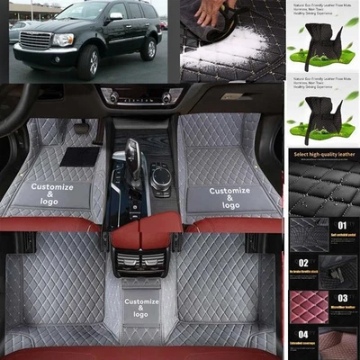 For Chrysler Aspen Car Floor Mats Custom Waterproof Auto Liners Carpets - Image 1 of 4