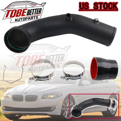 Turbo Charge Pipe For 11+ BMW N55 3.0L F12 F13 F15 F10 E70 535i 640i 740i X5 X6 Foto 1 de 4