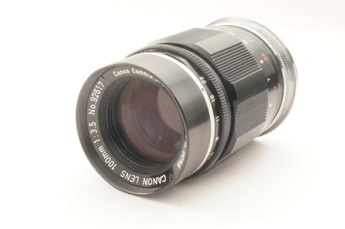 Canon f/3.5 Camera Lenses 100mm Focal for sale | eBay