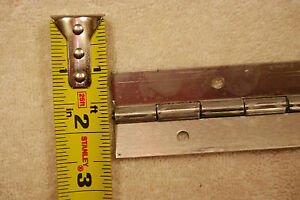 Aluminum Piano Hinge 3/4"x3/4"x.062"x 1'to6',W/Holes, Made in USA Start at $8.75