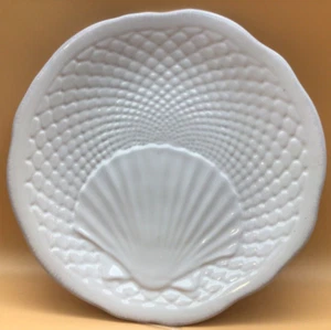 PATRÓN DE CÁSCARA ROSCHER & CO NAUTILUS - BLANCO BRILLANTE JUEGO DE 5 - PLACA DE 9" - Imagen 1 de 5