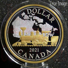 2021 Masters Club #7 Trans-Canada Railway $1 Renewed Silver Dollar Coin Canada