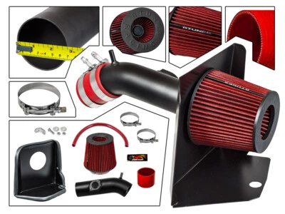 Protector térmico negro mate admisión de aire frío + filtro para 14-18 Mazda3 14-21 Mazda6 2.5 Foto 1 de 2