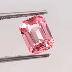 9x7 mm Natürlicher Ceylon Padparadscha Saphir 3,40 Ct Strahlender Schliff Lose Edelstein - Bild 1 von 6