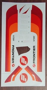 1/144 - RARELINERS DECAL -FRONTIER AIRLINES - BOEING B737-200 - RD-01 - Picture 1 of 2