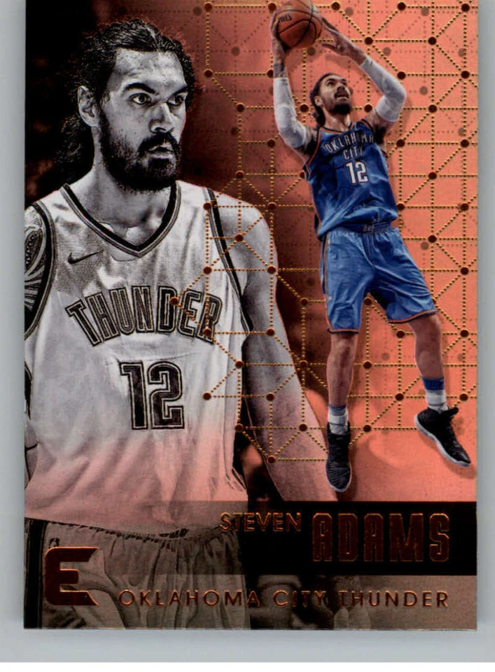 2017-18 Panini Essentials Thickstock #35 Steven Adams  Oklahoma City Thunder - Image 1 of 1