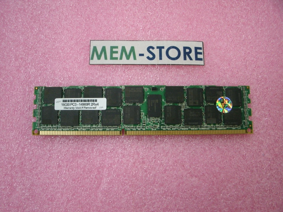 16GB DDR3 1866MHz PC3-14900 ECC Registered RDIMM AXG93966 Replacement RAM Memory - Image 1 of 1