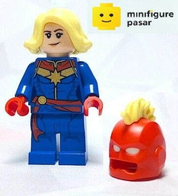 sh641 sh639 Lego Marvel Avengers 76153 76152 76196 - Captain Marvel Minifigure - Image 1 of 2